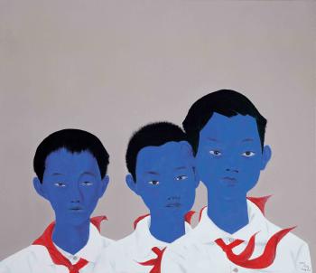 Three boys by 
																	 Fang Hui
