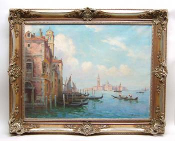 Venedig mit Blick auf San Giorgio by 
																	Willi Eplinius