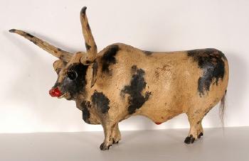 Longhorn bull by 
																			William Jauquet