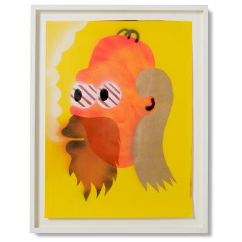 Untitled (Homer Simpson) by 
																			 Paper Rad