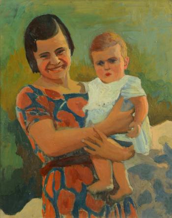 Madre con figlio by 
																	Stefano Baghino