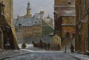 Winter Village by 
																	Jan Rawicz