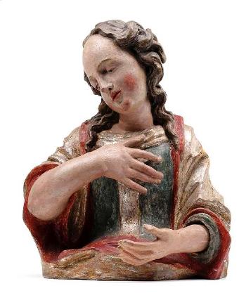 Büste der Maria Magdalena by 
																	Johann Luidl