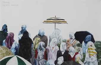 Threnody Women (11-7-2003, Srebrenica) by 
																	Ronald Ophuis