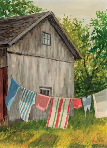 Laundry day by 
																	Edna Eicke