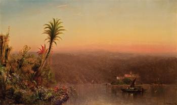 Tropical sunset by 
																	Elizabeth Gilbert Jerome