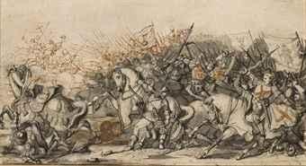 La bataille de Granson, le 3 mars 1476; et La bataille de Laupen, le 21 juin 1339 by 
																	Edouard Maissiat de Ploennis