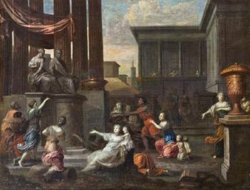 Geschichte von S. Maria in Aracoeli in Rom by 
																	Jacob van Hal