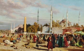 Konstantinopel by 
																	Harald Adolf Nikolai Jerichau