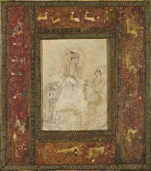 The Emperor Jahangir by 
																	 Balchand
