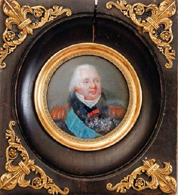 Louis XVIII, roi des Français (1814-1824) by 
																	Marguerite Laederich