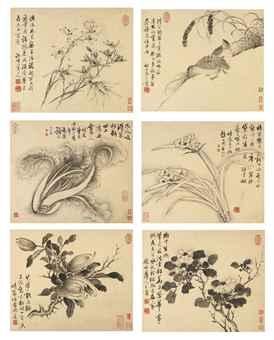 Flowers and Birds by 
																	 Zhang Ruoai