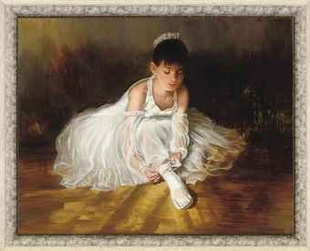 The Young Ballerina by 
																	Yuri Lyamin