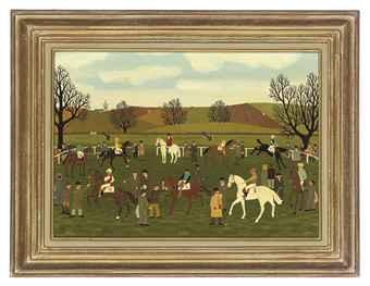 Saddling Ring Point-to-Point by 
																	Vincent Haddelsey
