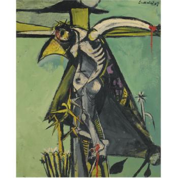 The Crucifixion by 
																	Graham Sutherland