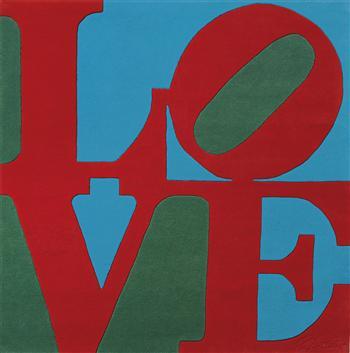 Classic Love by 
																	Robert Indiana