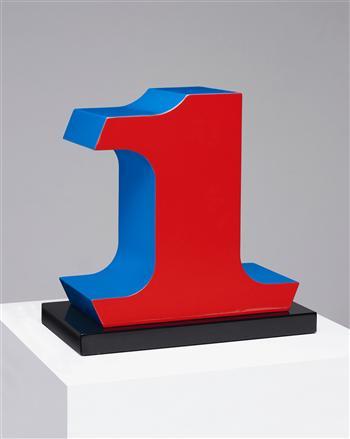 One by 
																	Robert Indiana