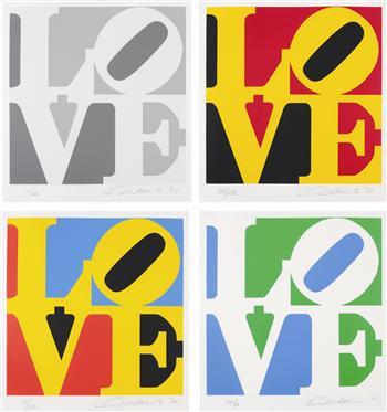 The Book of Love: Love by 
																	Robert Indiana