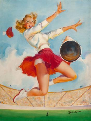 The cheerleader by 
																	Joyce Ballentyne