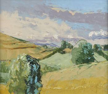 Barley fields, South Wicklow by 
																	John Jobson