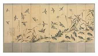 Geese and Reeds by 
																	 Yang Kihoon