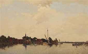A view of Eernwoude by 
																	Egnatius Ydema
