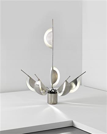 Adjustable table lamp by 
																	Jean Pierre Vitrac