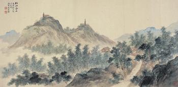 Sungkiang and She Shan Mountain by 
																	 Qian Jingtang