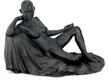 A nude woman by 
																	 Yang Jianping