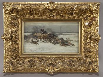 Fallen hunter by 
																			Adolf Rylski