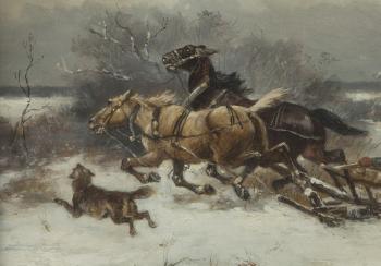 Fallen hunter by 
																			Adolf Rylski