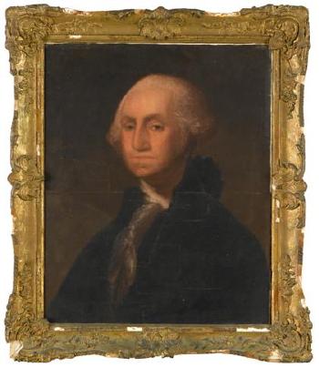 Portrait of George Washington by 
																	James Frothingham