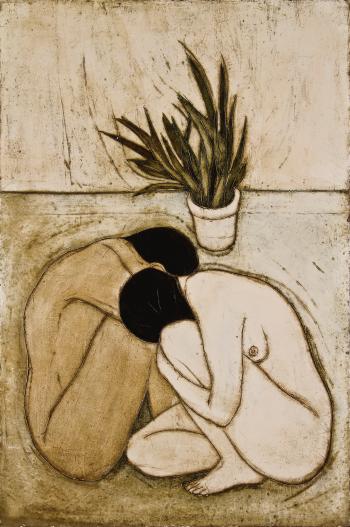 Adam And Eve by 
																	Parvaneh Etemadi