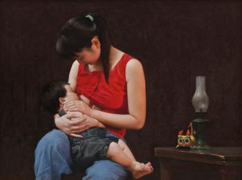 Mother And Child by 
																	 Shen Hanwu