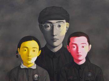 Bloodline: Big Family No. 1 by 
																	 Zhang Xiaogang