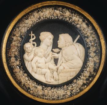 Médaillon Représentant La Sainte Famille by 
																	Francesco Tanadei