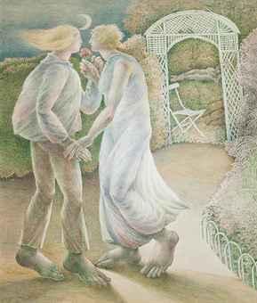 The Walk to the Paradise Garden by 
																	Betty Swanwick