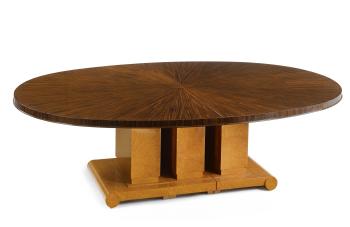 An Important and Rare Dining Table by 
																	Jacques Emile Ruhlmann