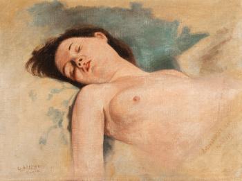 Desnudo copia de Michelena by 
																	Gabriel d'Empaire