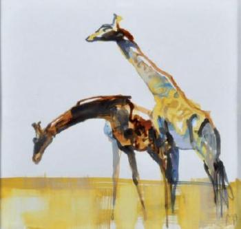 Girafes by 
																	Mark Adlington