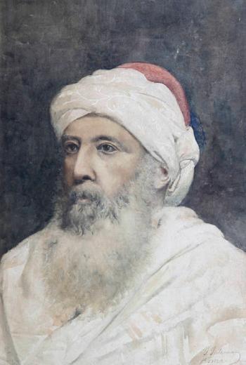Portrait of an Arab gentleman by 
																	Jose Juliana y Albert