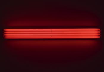 Four Red Horizontals (To Sonja) by 
																	Dan Flavin