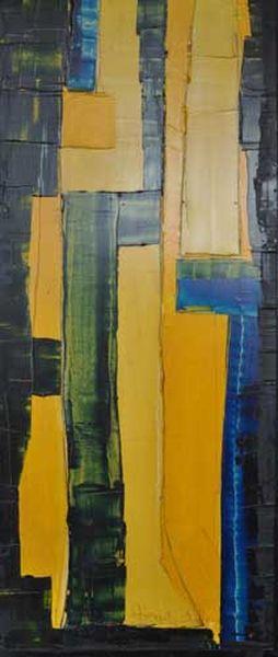 Composition en jaune by 
																	Paul Herman Saffre
