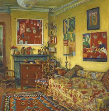 The yellow room by 
																	Margaret Hannah Olley