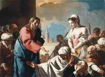 Cristo e l'adultera by 
																	Francesco Narici
