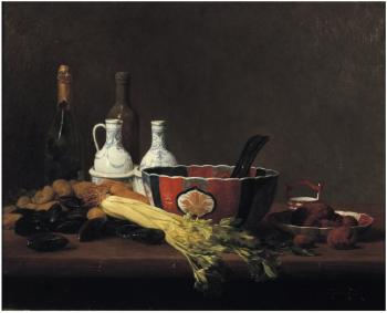 Nature morte aux truffes by 
																	Charles Hutin