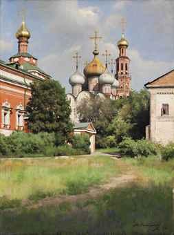Novodevichy Convent by 
																	Alexander Laktionov