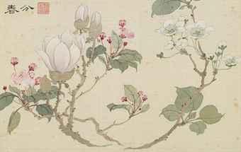 Study of Flowers by 
																	 Zhao Hao