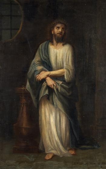 Le Christ la nuit du Jeudi Saint by 
																	Bernard Joseph Wamps