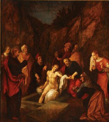 The Raising of Lazarus by 
																			David Colyn